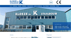 Desktop Screenshot of kloeze-bv.nl